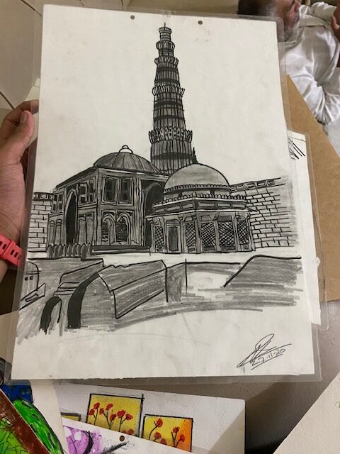 Qutub Minar Pencil sketch... - Harshmukund Ulhas Haldankar | Facebook-saigonsouth.com.vn